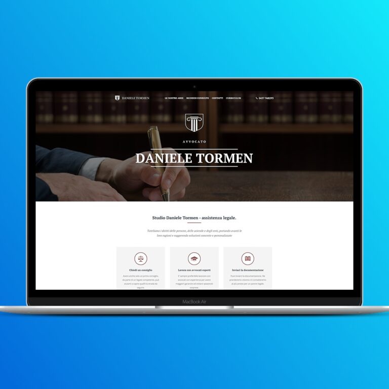 avvocato tormen belluno - creazione sito internet | GIAMP