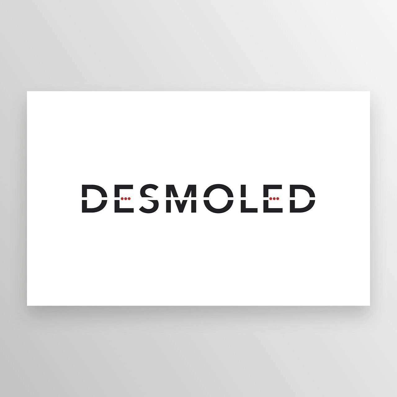 creazione logo Desmoled | GIAMP