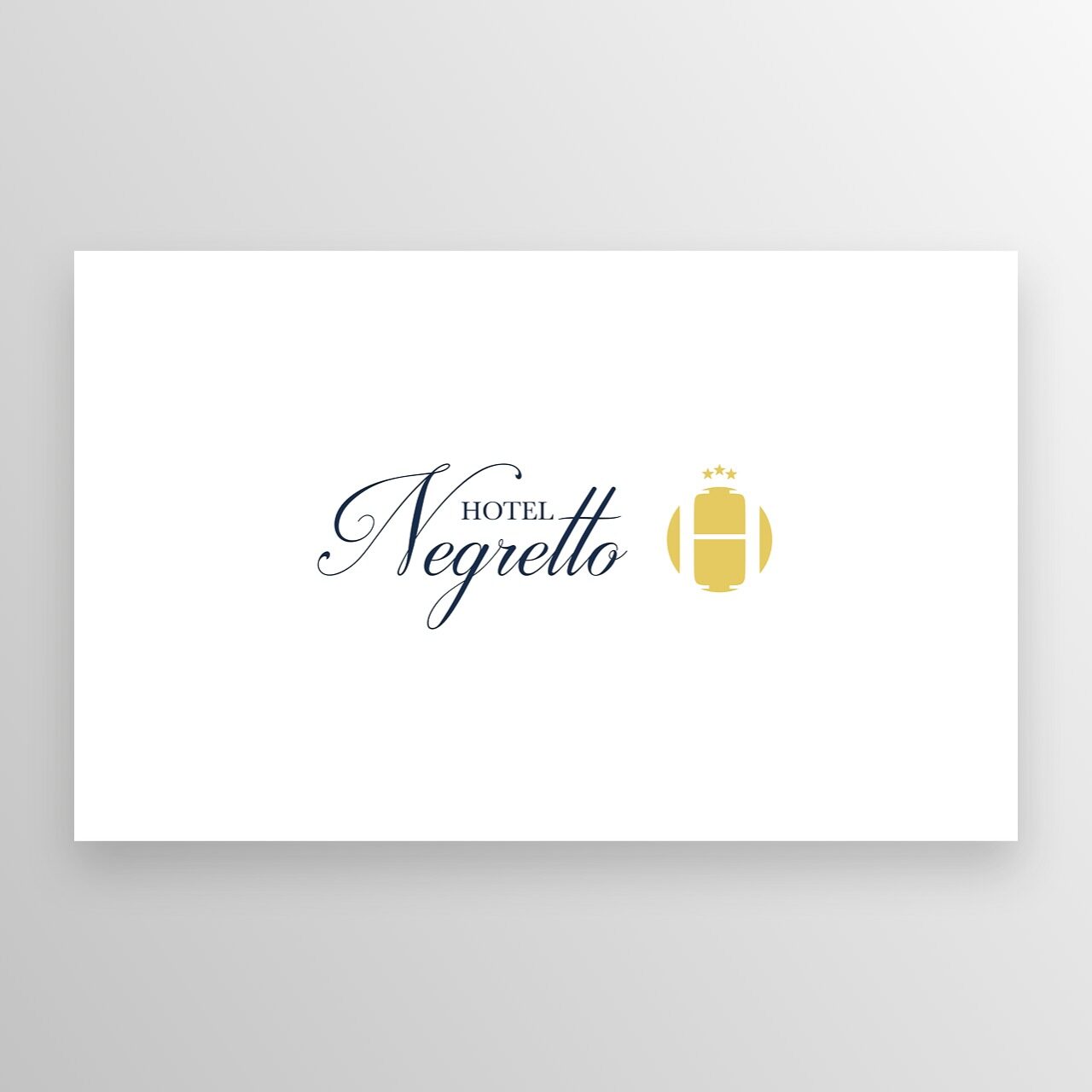 restyling logo Hotel Negretto | GIAMP