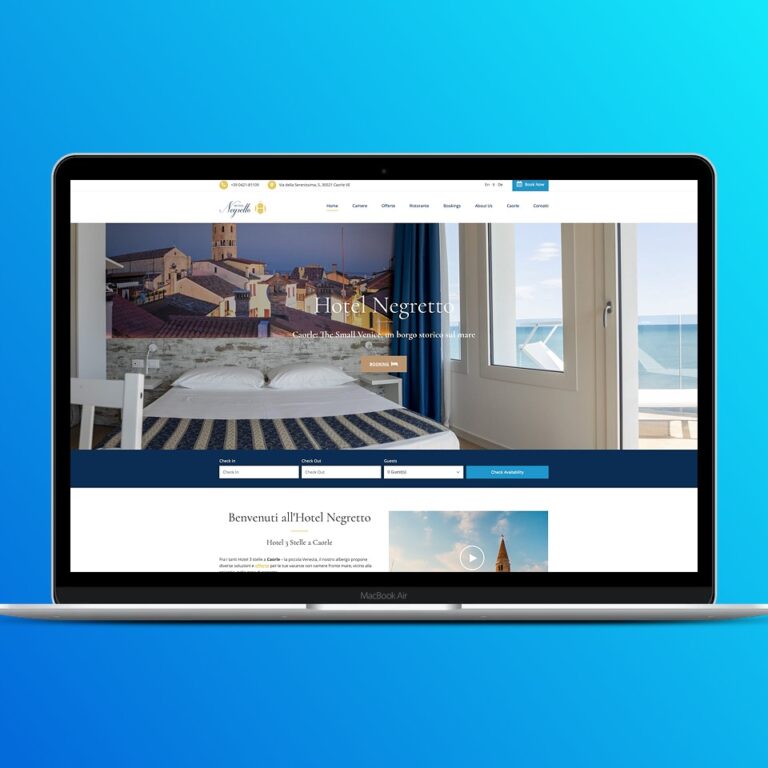 hotel negretto - GIAMP | creazione sito internet
