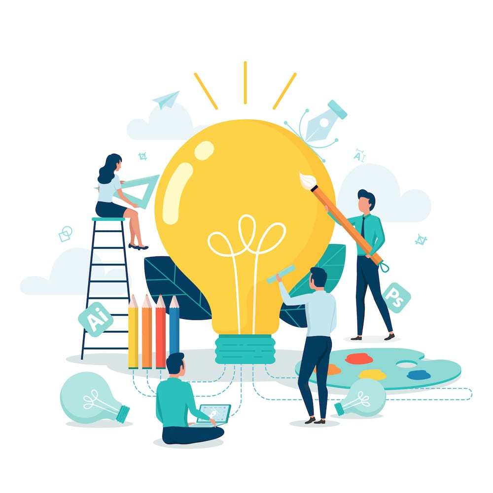 processo creazione del logo