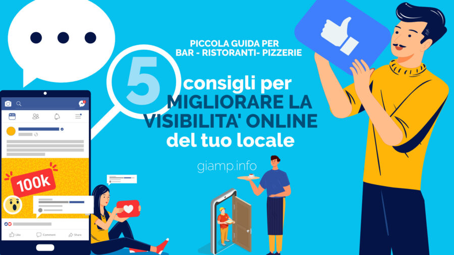 migliorare la visibilità del tuo locale - 5 consigli per bar ristoranti e pizzerie