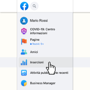 Promozione delle attività locali su facebook - non utilizzare metti in evidenza