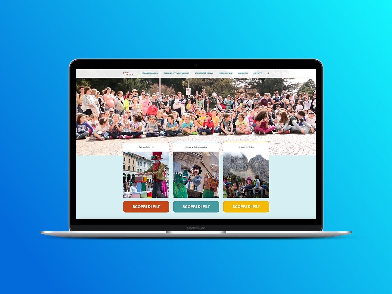 Belluno Città dei Bambini - creazione sito web | GIAMP