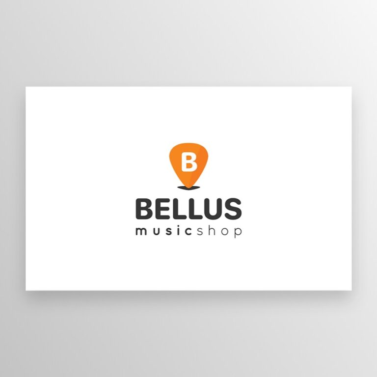 restyling logo Bellus Music Shop Belluno | GIAMP